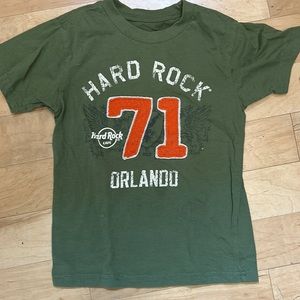 Unisex tee XS or 4 Hard Rock Cafe tee kids size